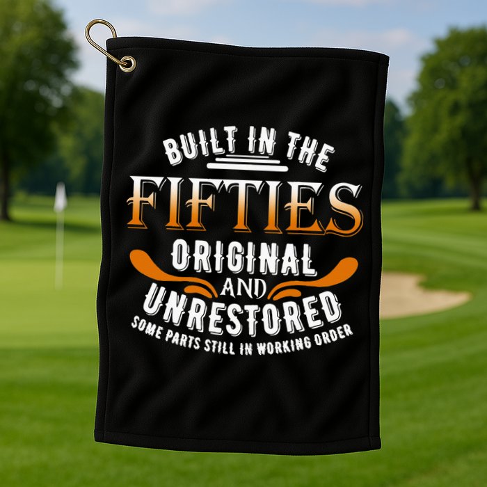 Built In The Fifties Original Unrestored Some Parts Still In Golf Towel