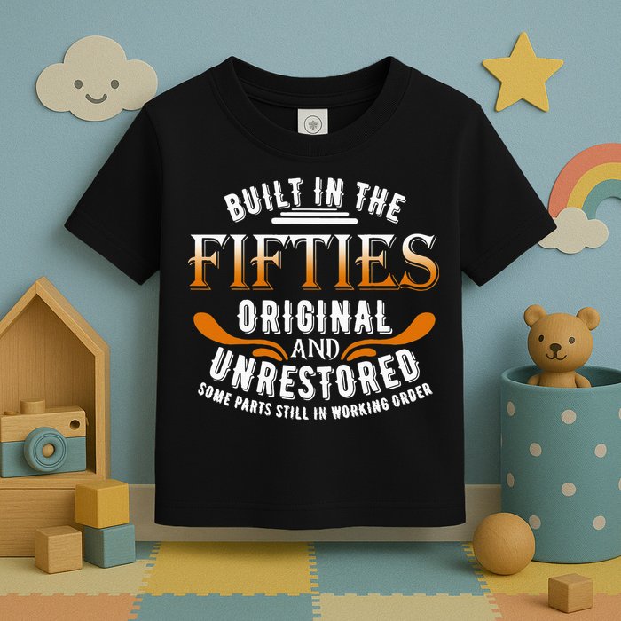 Built In The Fifties Original Unrestored Some Parts Still In Toddler T-Shirt