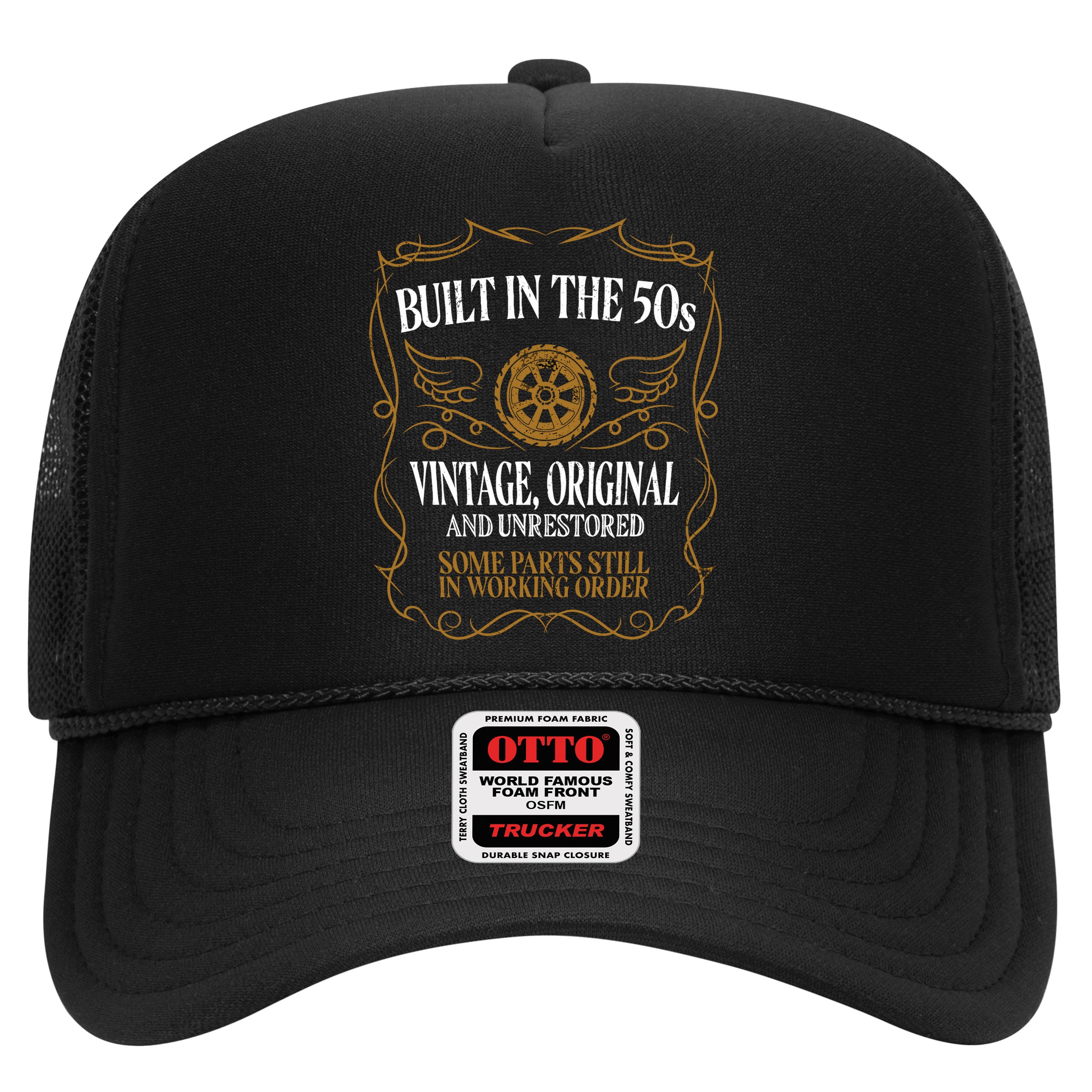 Built In The Fifties 50s Original Unrestored 70th Birthday Hat