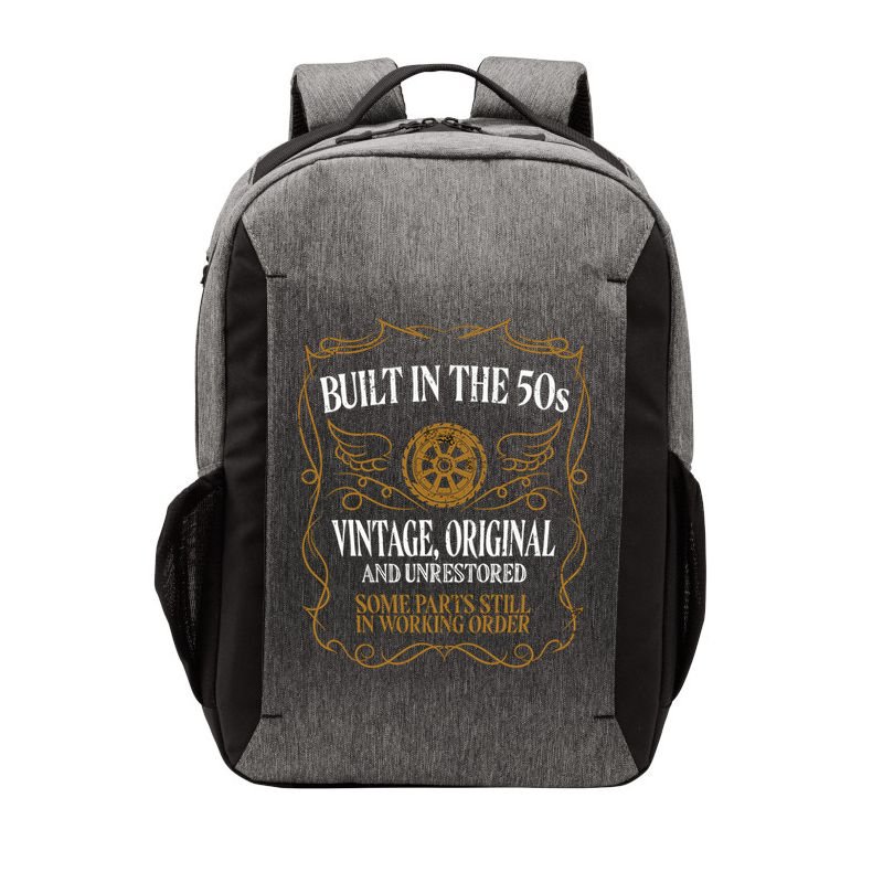 Built In The Fifties 50s Original Unrestored 70th Birthday Vector Backpack