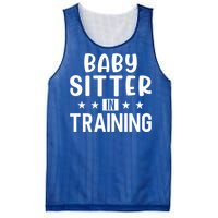 Babysitter In Training Sitter Gift Mesh Reversible Basketball Jersey Tank