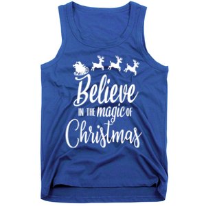 Believe In The Magic Of Christmas Gift Tank Top