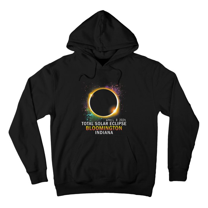 Bloomington Indiana Total Solar Eclipse April 8 2024 Hoodie