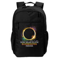 Bloomington Indiana Total Solar Eclipse April 8 2024 Daily Commute Backpack