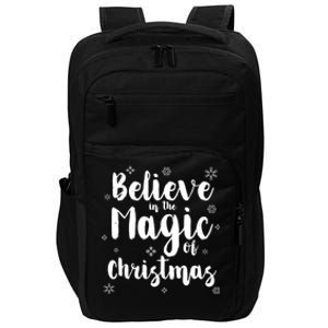 Believe In The Magic Of Christmas Gift Impact Tech Backpack