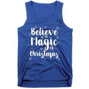 Believe In The Magic Of Christmas Gift Tank Top