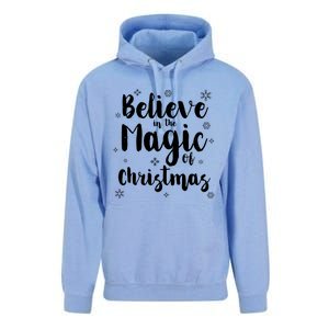 Believe In The Magic Of Christmas Gift Unisex Surf Hoodie