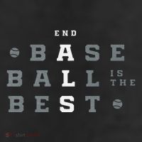 Baseball Is The Best End Als 7 Panel Mesh Trucker Snapback Hat