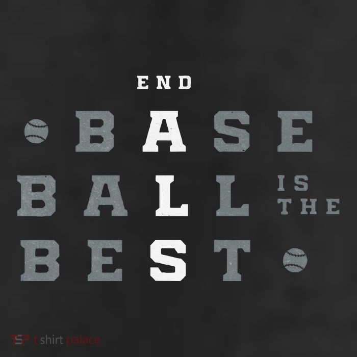 Baseball Is The Best End Als 7 Panel Mesh Trucker Snapback Hat