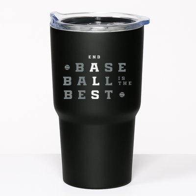 Baseball Is The Best End Als Tumbler