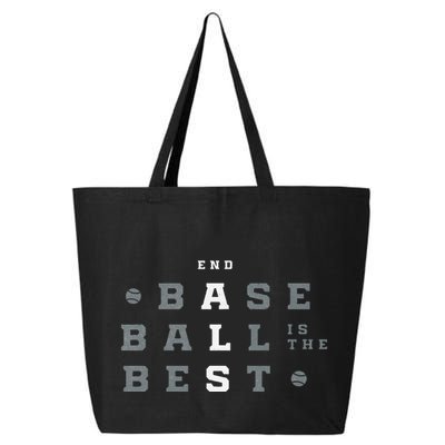 Baseball Is The Best End Als 25L Jumbo Tote