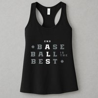 Baseball Is The Best End Als Womens Tank Top