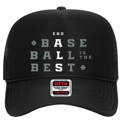 Baseball Is The Best End Als Trucker Hat