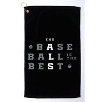Baseball Is The Best End Als Golf Towel