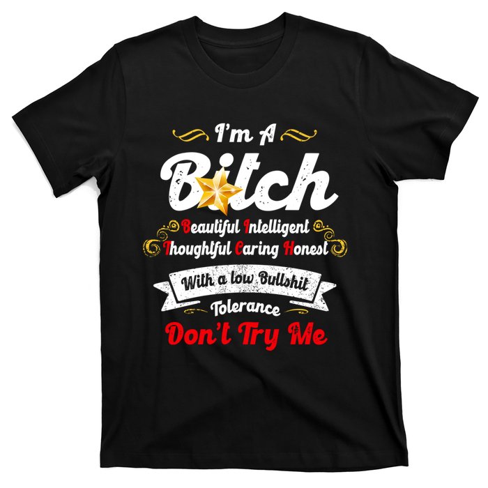 Beautiful Intelligent Thoughtful Caring Honest T-Shirt