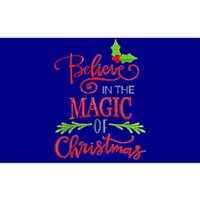 Believe In The Magic Of Christmas Gift Bumper Sticker