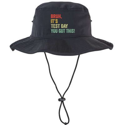 Bruh It’S Test Day You Got This Testing Day Teacher Bucket Hat