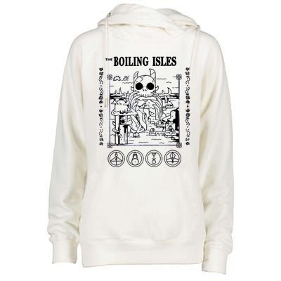 Boilng Isles The Owl House Womens Funnel Neck Pullover Hood