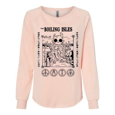 Boilng Isles The Owl House Womens California Wash Sweatshirt