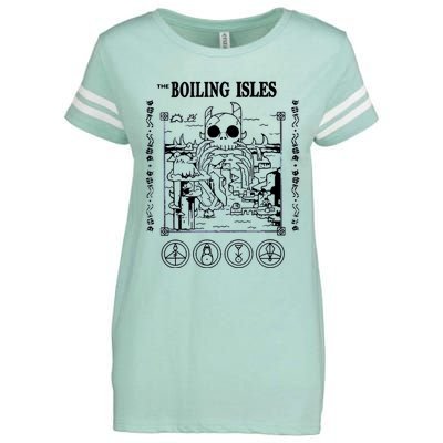 Boilng Isles The Owl House Enza Ladies Jersey Football T-Shirt