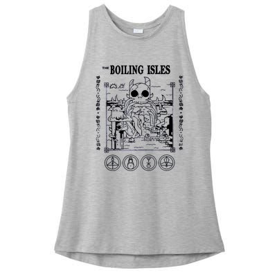 Boilng Isles The Owl House Ladies PosiCharge Tri-Blend Wicking Tank