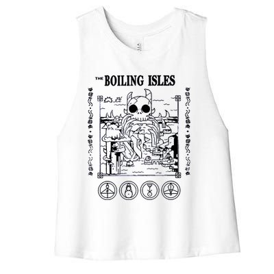 Boilng Isles The Owl House Women's Racerback Cropped Tank