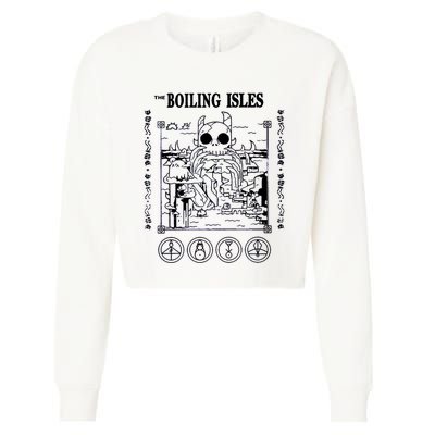 Boilng Isles The Owl House Cropped Pullover Crew