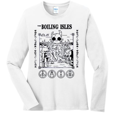 Boilng Isles The Owl House Ladies Long Sleeve Shirt