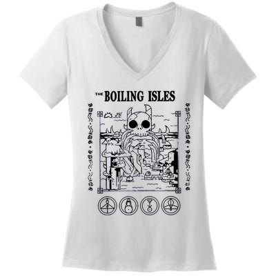 Boilng Isles The Owl House Women's V-Neck T-Shirt