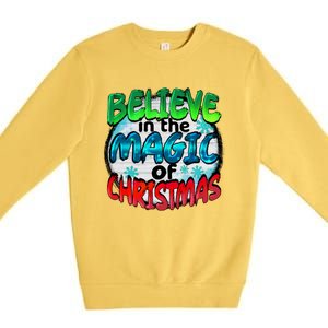 Believe In The Magic Of Christmas Premium Crewneck Sweatshirt