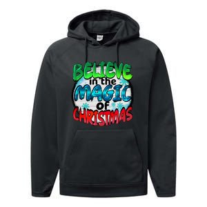 Believe In The Magic Of Christmas Performance Fleece Hoodie