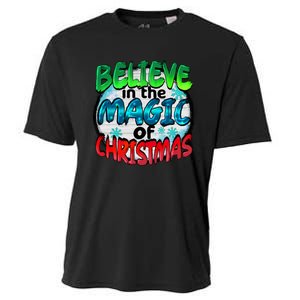 Believe In The Magic Of Christmas Cooling Performance Crew T-Shirt