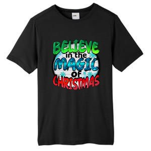 Believe In The Magic Of Christmas Tall Fusion ChromaSoft Performance T-Shirt