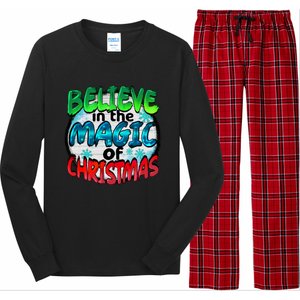 Believe In The Magic Of Christmas Long Sleeve Pajama Set