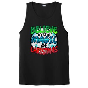 Believe In The Magic Of Christmas PosiCharge Competitor Tank