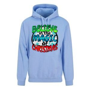 Believe In The Magic Of Christmas Unisex Surf Hoodie