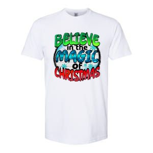 Believe In The Magic Of Christmas Softstyle CVC T-Shirt