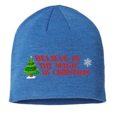 Believe In The Magic Of Christmas Gift Sustainable Beanie