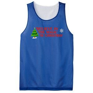 Believe In The Magic Of Christmas Gift Mesh Reversible Basketball Jersey Tank