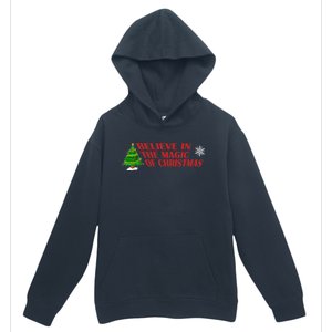 Believe In The Magic Of Christmas Gift Urban Pullover Hoodie