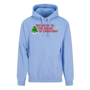 Believe In The Magic Of Christmas Gift Unisex Surf Hoodie