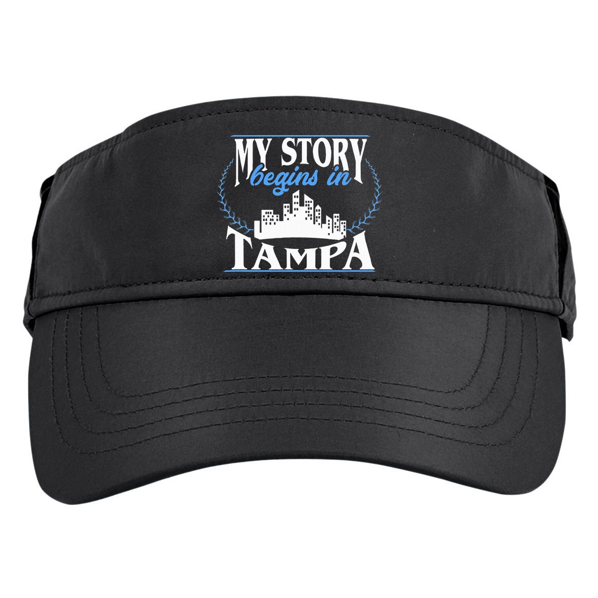 Born In Tampa Adult Drive Performance Visor