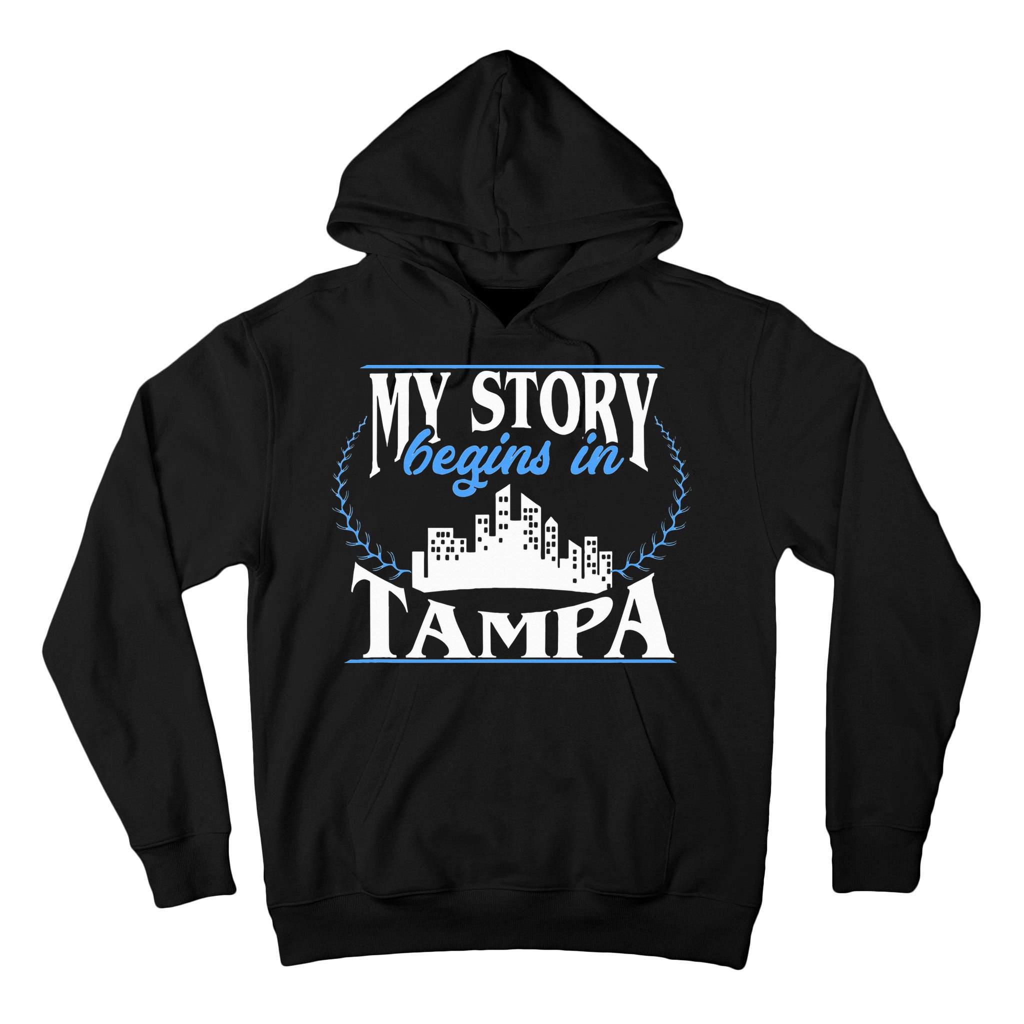 Born In Tampa Tall Hoodie