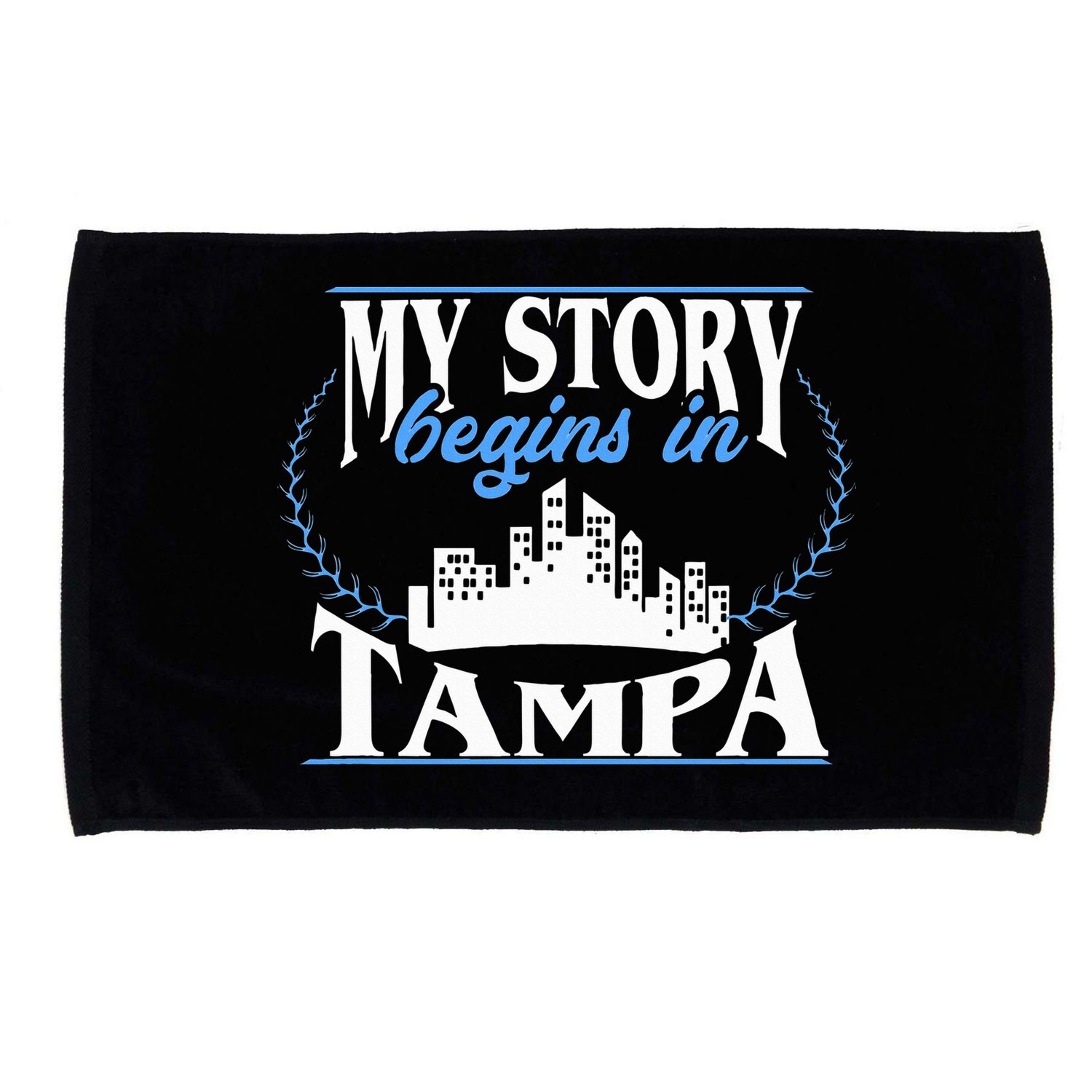 Born In Tampa Microfiber Hand Towel