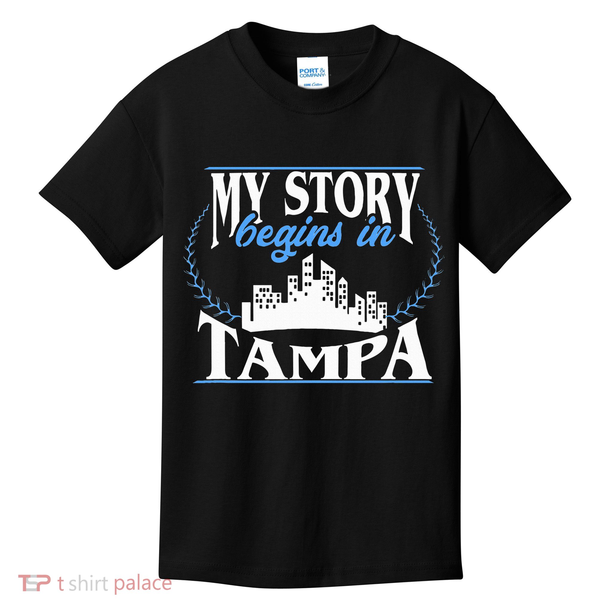 Born In Tampa Kids T-Shirt