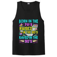 Born In The 70s Raised In The 80s Raved In The 90s PosiCharge Competitor Tank