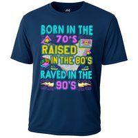 Born In The 70s Raised In The 80s Raved In The 90s Performance Shirt