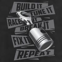 Build It Tune It Race It Repeat Car Enthusiast Trucker Hat