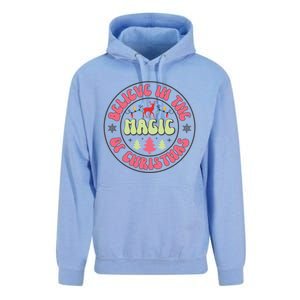 Believe In The Magic Of Christmas Cute Gift Unisex Surf Hoodie