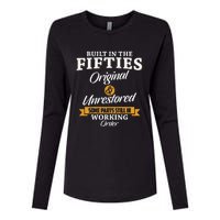 Built In The Fifties Built In The 50s Birthday Womens Cotton Relaxed Long Sleeve T-Shirt